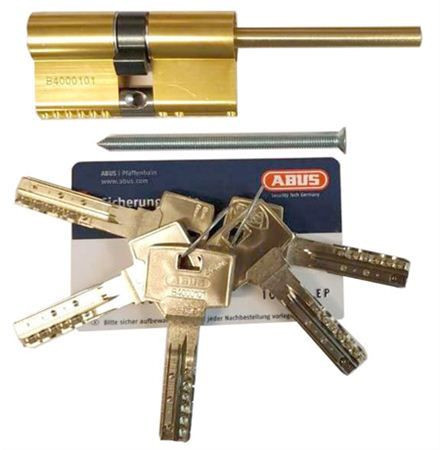 Механизм цилиндровый Abus Bravus 4000 MX (Абус) 70 мм (40*30) латунь, кл/шток
