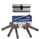 Механизм цилиндровый Abus X12R (Абус) 95 мм (45*50) никель, кл/кл